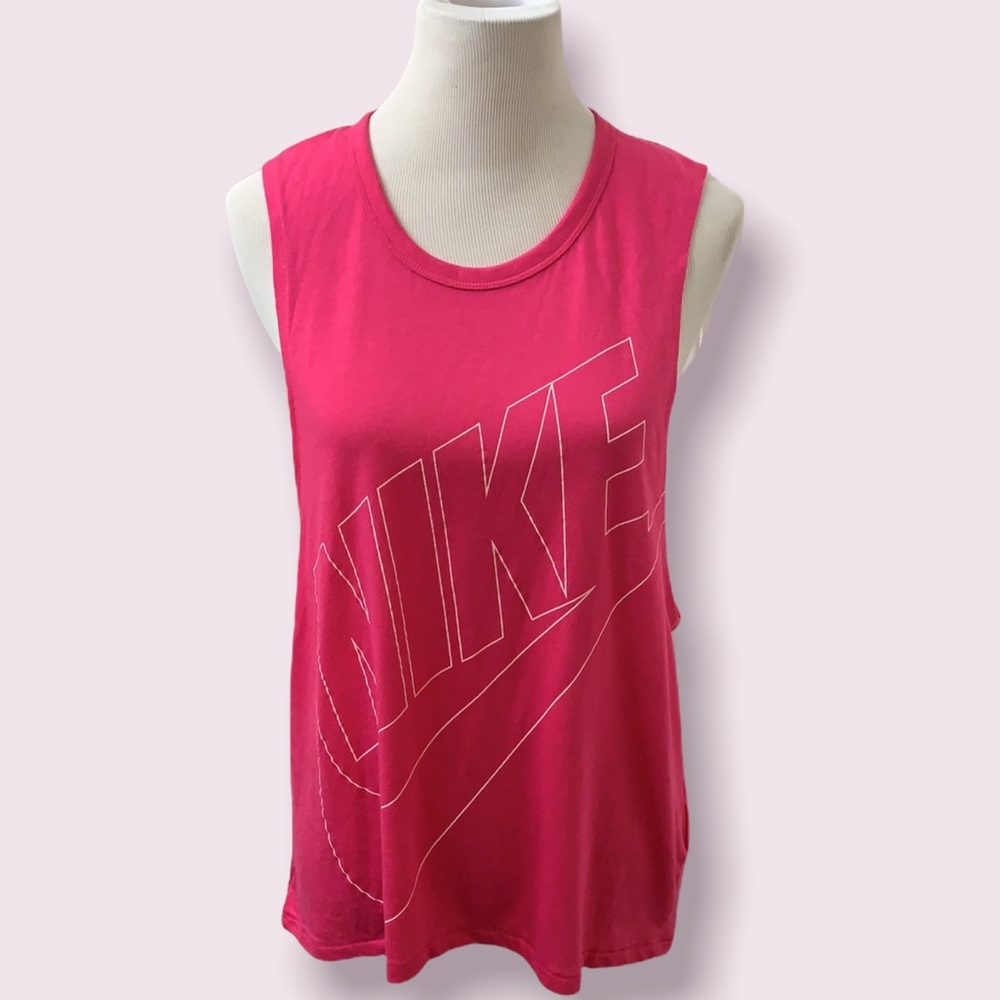 Pink Nike muscle tank - size medium